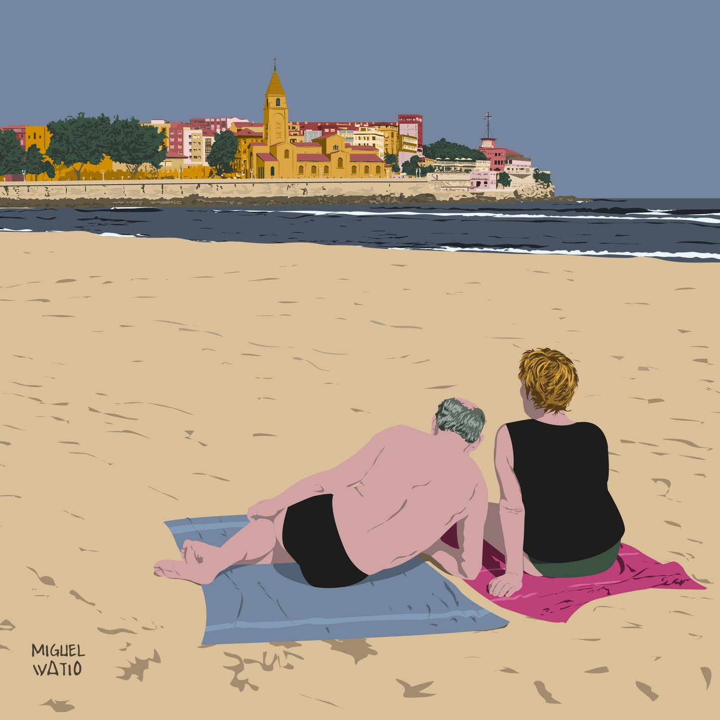 Playa de San Lorenzo de Gijón