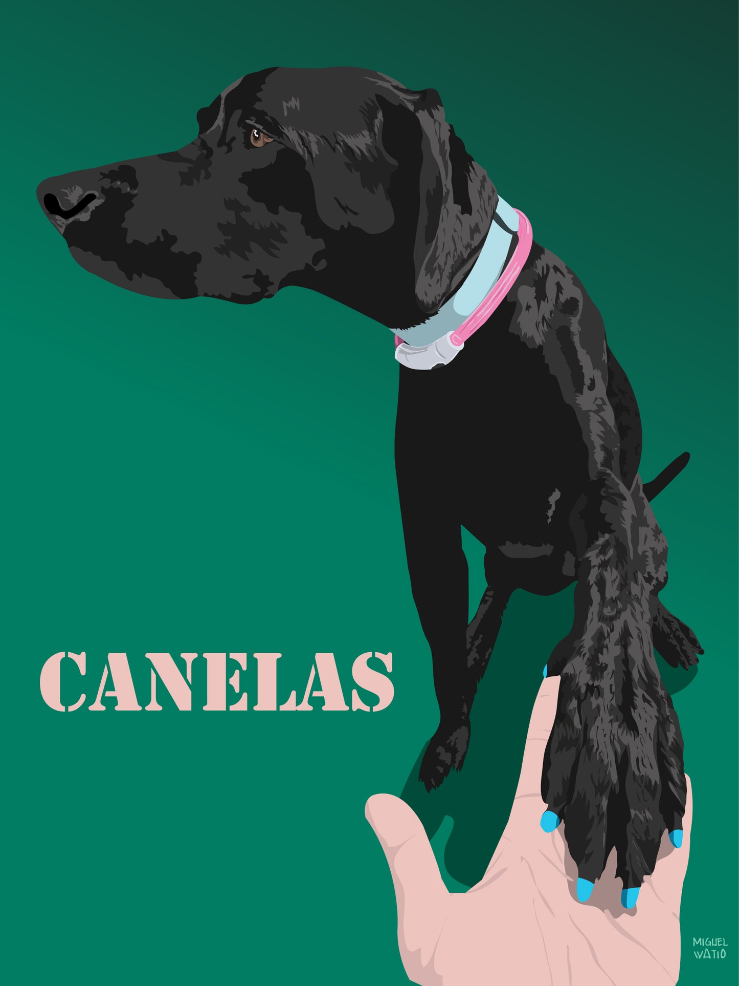 Retrato Everyday Pop Faces