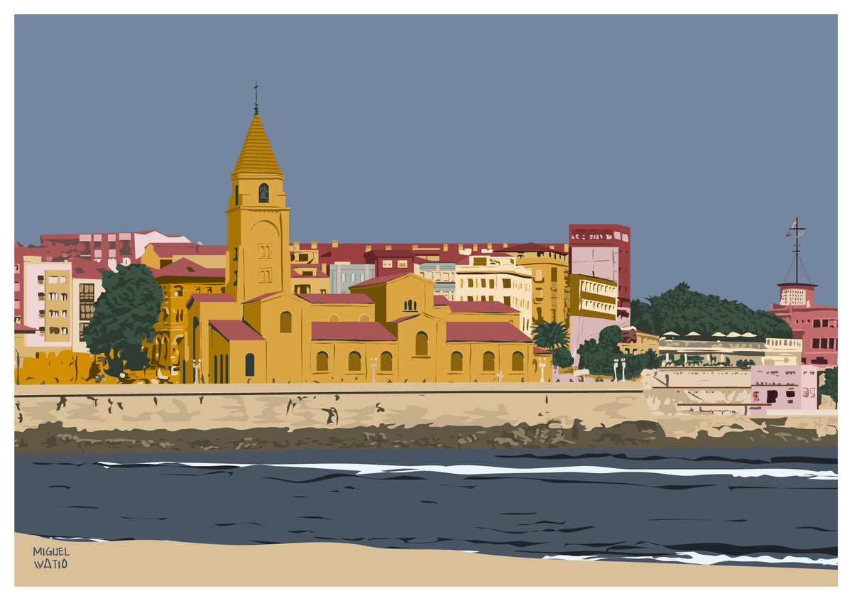 Iglesia de San Pedro · A5 en papel algodón