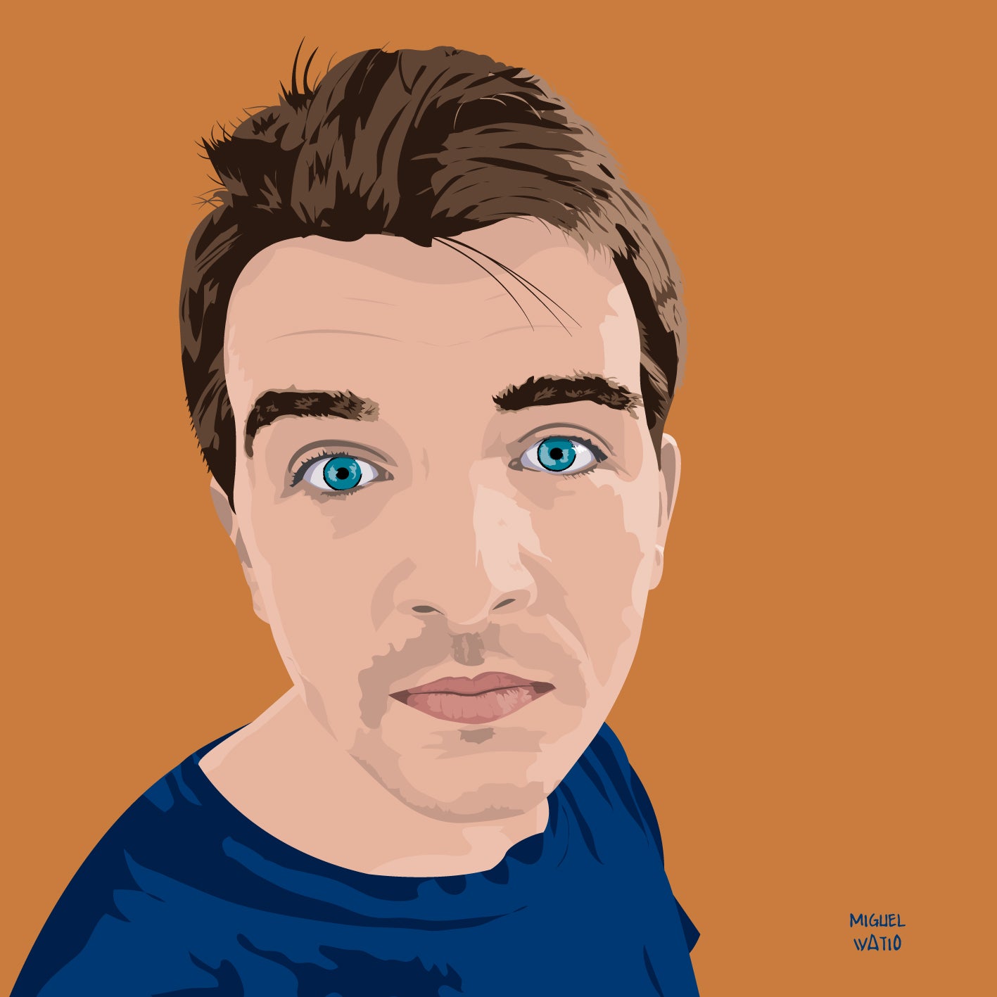 Retrato Everyday Pop Faces